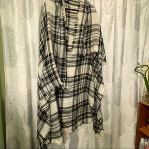 Modcloth Plaid Blanket Scarf